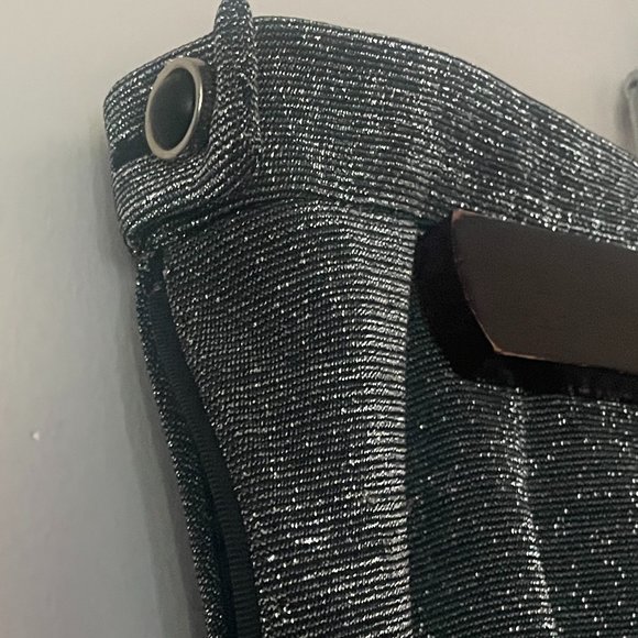 Vintage 90s Silver Metallic Maxi Skirt size Small - Picture 4 of 6